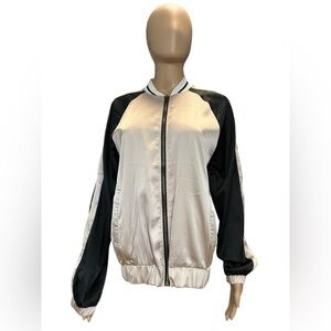 Gimmicks Satin Bomber Jacket Size Medium